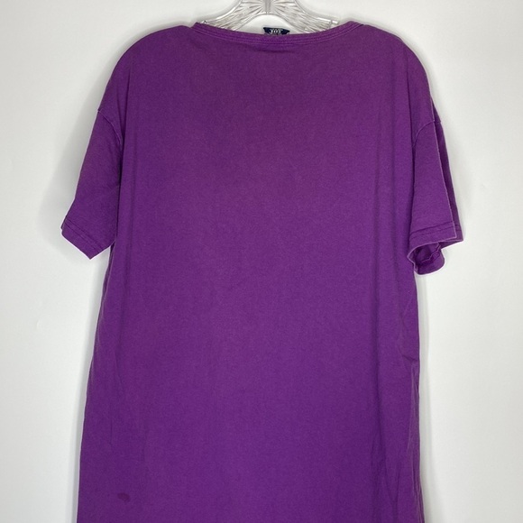 Vintage Polar Graphics Alaska Purple Sleep Shirt OSFA (XL) - Picture 5 of 10